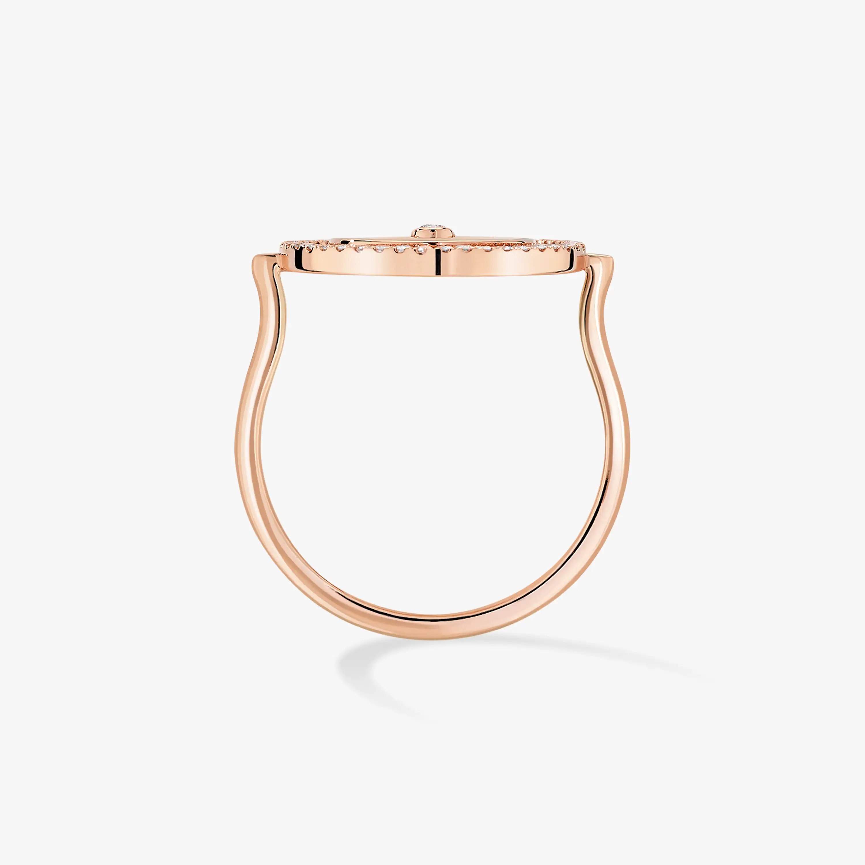 [Luxe Jewellery] LUCKY MOVE PINK GOLD DIAMOND RING