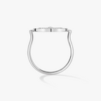 [Luxe Jewellery] LUCKY MOVE PAVED SILVER DIAMOND RING