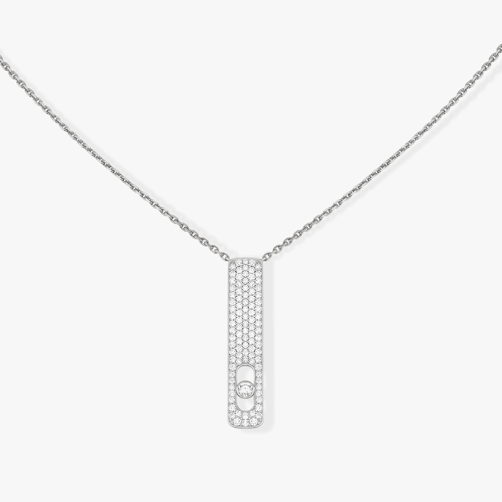 [Luxe Jewellery] MY FIRST DIAMOND PAVED NECKLACE