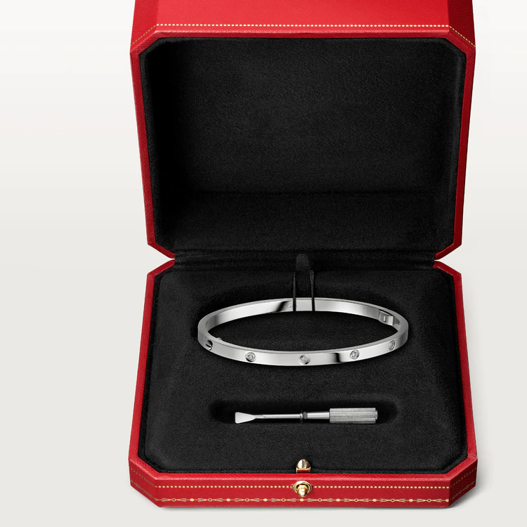 [LUXE JEWELRY] LOVE BRACELET 3.65MM 10 DIAMONDS
