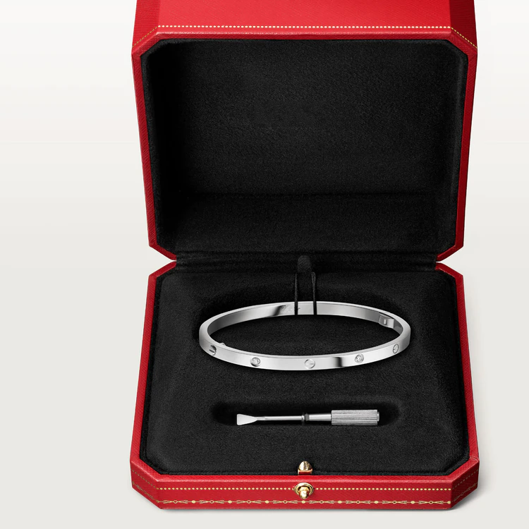 [LUXE JEWELRY] LOVE BRACELET 3.65MM 6 DIAMONDS