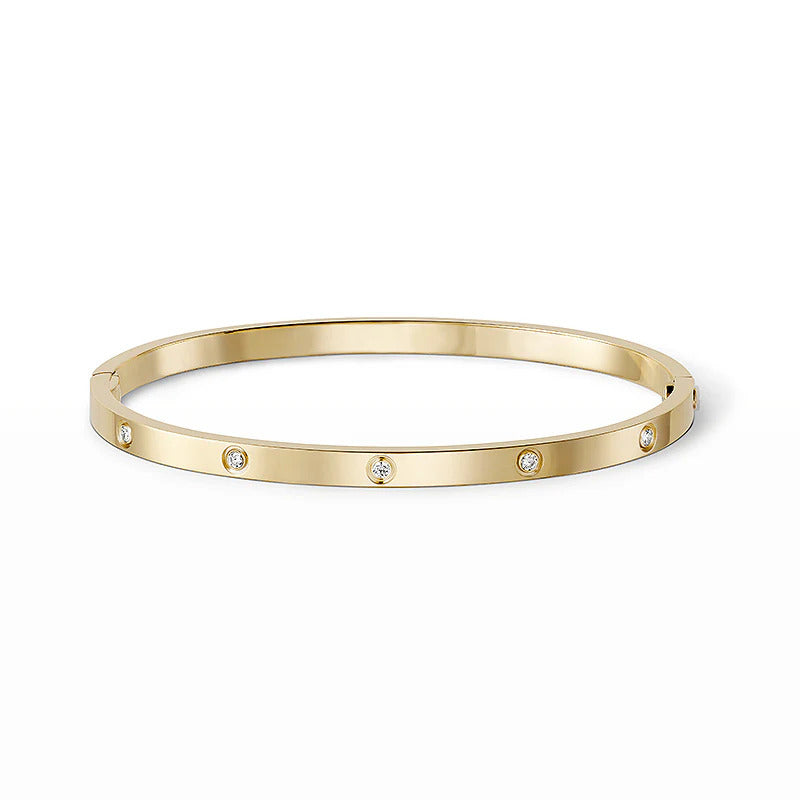 [LUXE JEWELRY] LOVE BRACELET 3.65MM 10 DIAMONDS