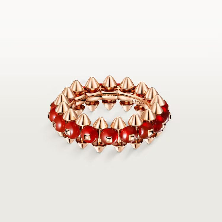[LUXE JEWELRY] CLASH 7.9MM AGATE CHALCEDONY RING