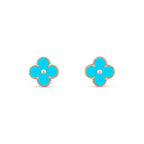 [LUXE JEWELRY]CLOVER  15MM DIAMOND EARRINGS COLLECTION