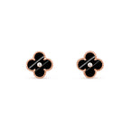 [LUXE JEWELRY]CLOVER  15MM DIAMOND EARRINGS COLLECTION