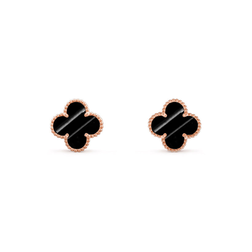 [LUXE JEWELRY]CLOVER 15MM EARRINGS COLLECTION