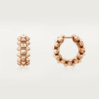 [LUXE JEWELRY] CLASH MINI HOOP EARRINGS