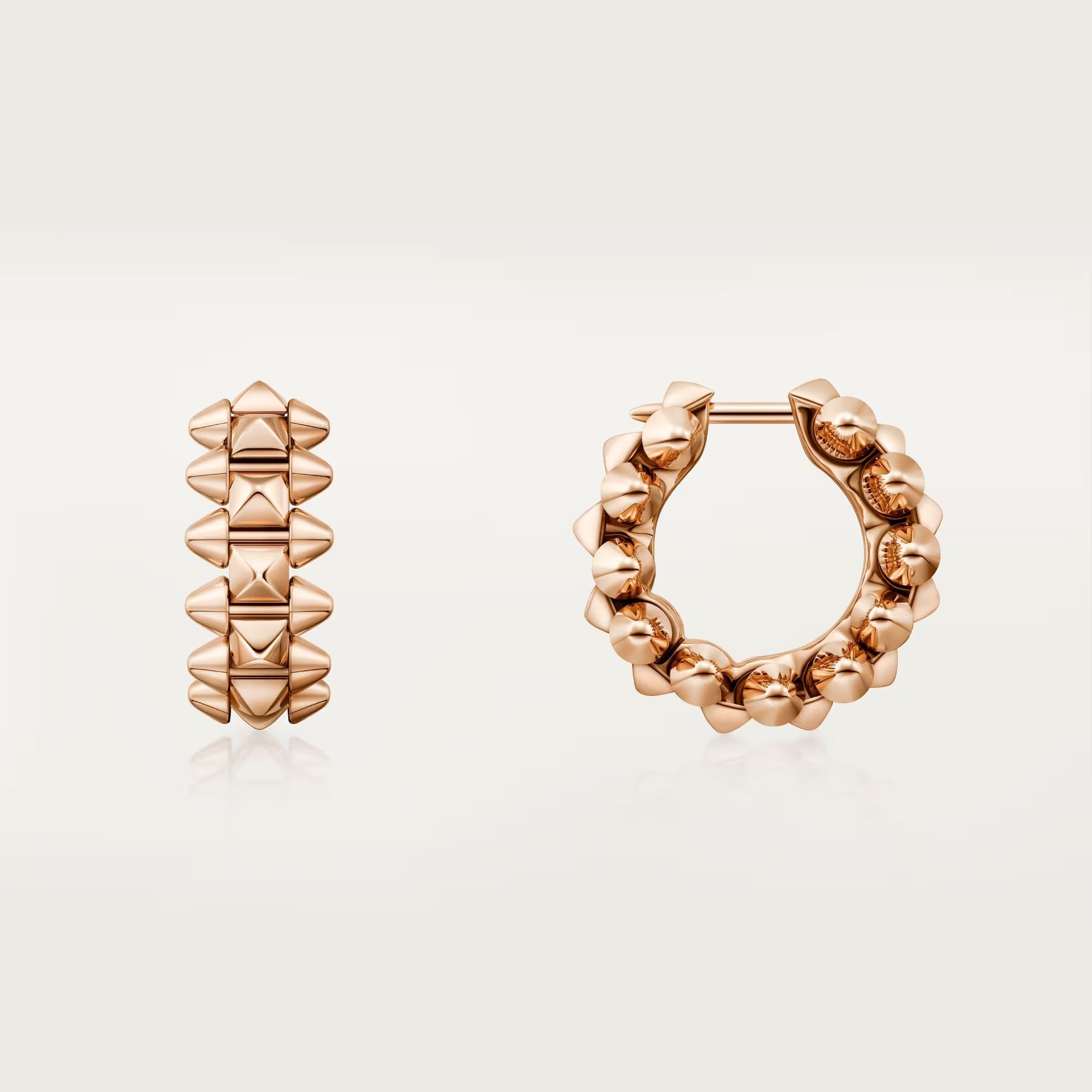 [LUXE JEWELRY] CLASH MINI HOOP EARRINGS
