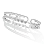 [LUXE JEWELRY]MOVE 10TH PAVED DIAMOND BRACELET