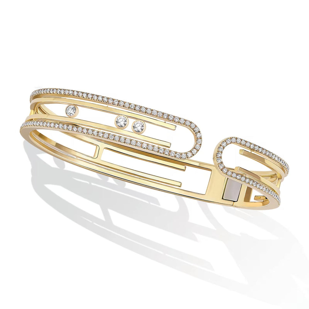 [Luxe Jewellery] MOVE 10TH PAVED DIAMOND BRACELET