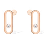 [LUXE JEWELRY]MOVE UNO SMALL 1 DIAMOND EARRINGS