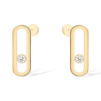 [Luxe Jewellery] MOVE UNO SMALL 1 DIAMOND EARRINGS