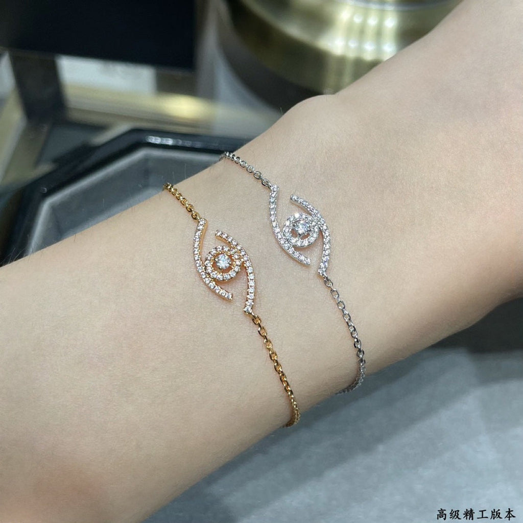 [Luxe Jewellery] Lucky Eye Pave-Set Diamond Bracelet