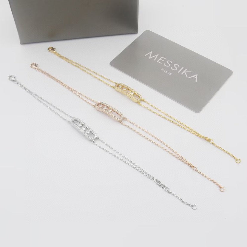 [Luxe Jewellery]  Move Classique pavé bracelet