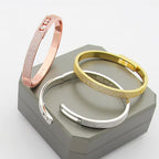 [Luxe Jewellery] Move Noa Full Pavé Diamond Bangle Bracelet