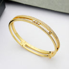 [LUXE JEWELRY]Move Romane pavé bangle