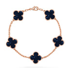 [Luxe]CLOVER 5 MOTIF PIETERSITE BRACELET COLLECTION