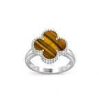 [LUXE JEWELRY]CLOVER SILVER RING COLLECTION