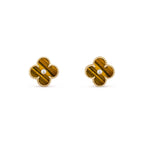 [LUXE JEWELRY]CLOVER  15MM DIAMOND EARRINGS COLLECTION