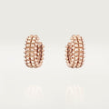 [LUXE JEWELRY] CLASH 9.2MM DOUBLE ROW EARRINGS