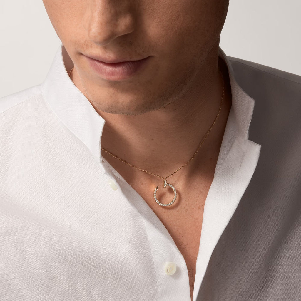 [LUXE JEWELRY] JUSTE NECKLACE FULL DIAMOND