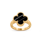 [LUXE JEWELRY]CLOVER RING GOLD COLLECTION