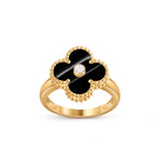 [LUXE JEWELRY]CLOVER DIAMOND RING GOLD COLLECTION