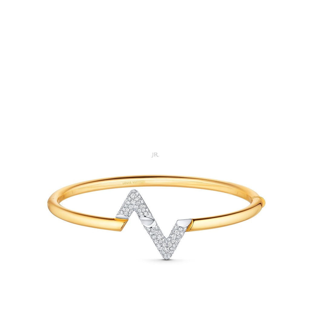 [LUXE JEWELRY]VOLTE UPSITE DOWN GOLD DIAMOND BRACELET