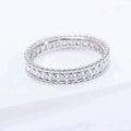 [LUXE JEWELRY]PERLEE DIAMOND SILVER RING