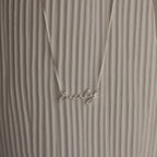 Callie Box Chain Name Necklace