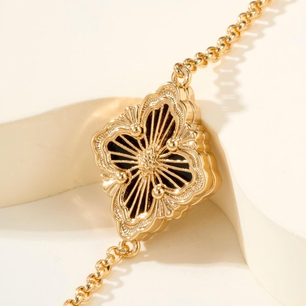 [LUXE JEWELRY] OPERA TULLE ENAMEL BRACELET