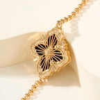 [LUXE JEWELRY] OPERA TULLE ENAMEL BRACELET