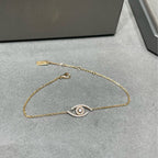 [LUXE JEWELRY]Lucky Eye Pave-Set Diamond Bracelet