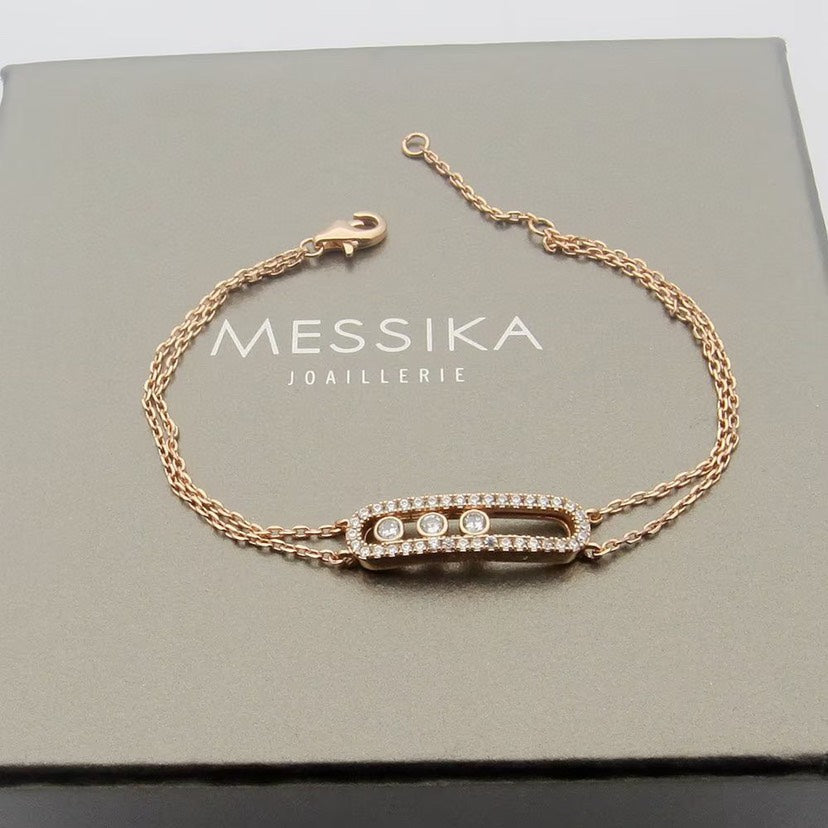 [Luxe Jewellery]  Move Classique pavé bracelet