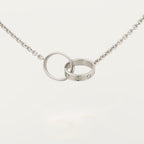 [LUXE JEWELRY] LOVE DOUBLE RING NECKLACE