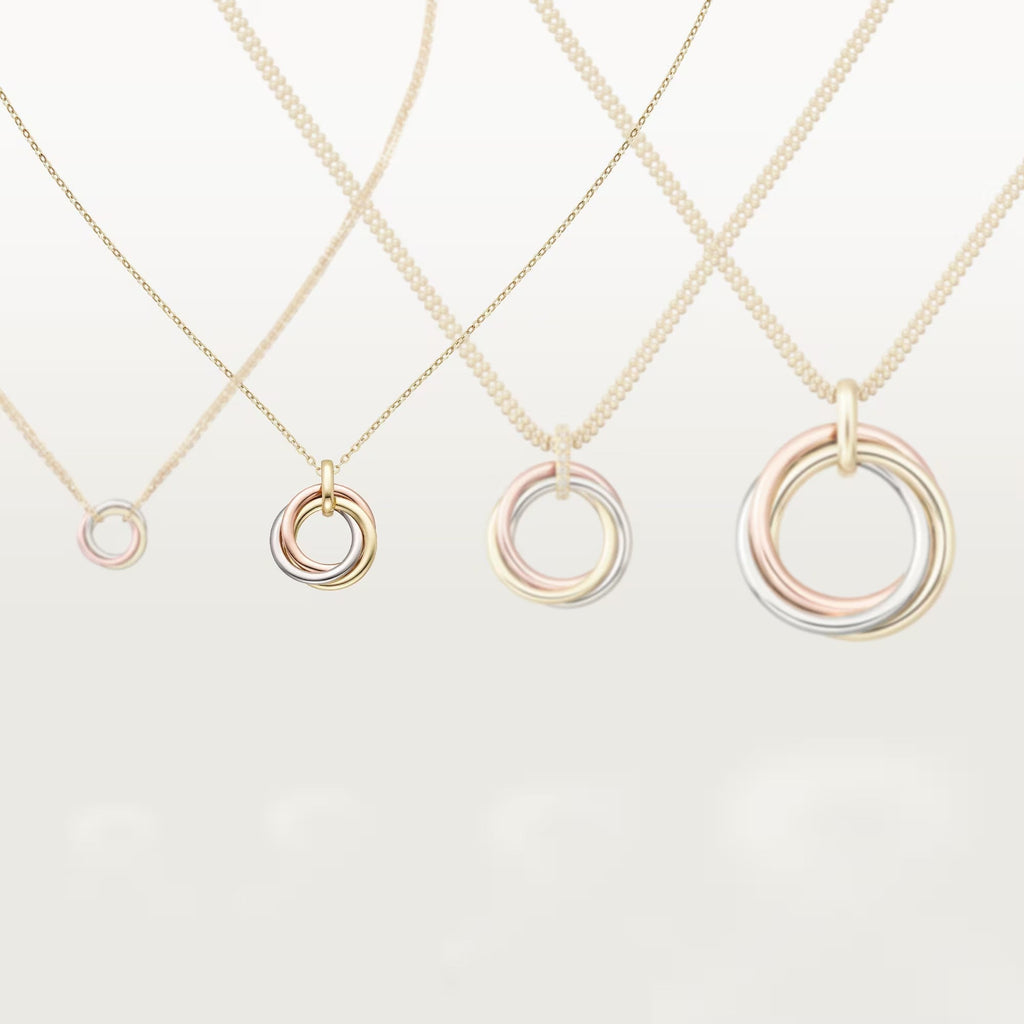 [LUXE JEWELRY] TRINITY SMALL NECKLACE