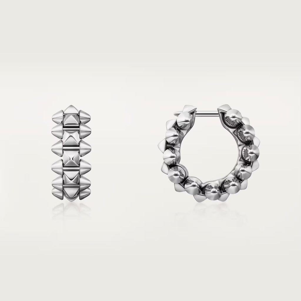 [LUXE JEWELRY] CLASH MINI HOOP EARRINGS