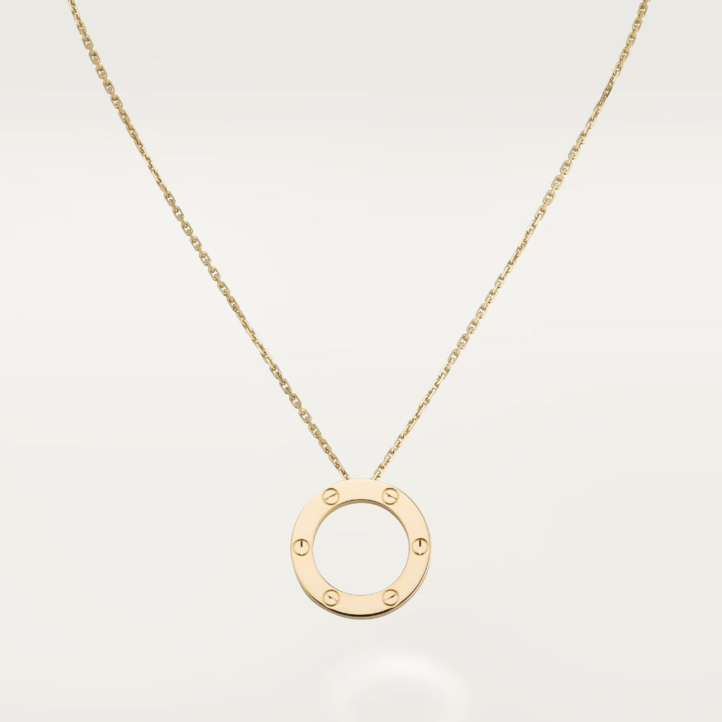 [LUXE JEWELRY] LOVE NECKLACE 16MM