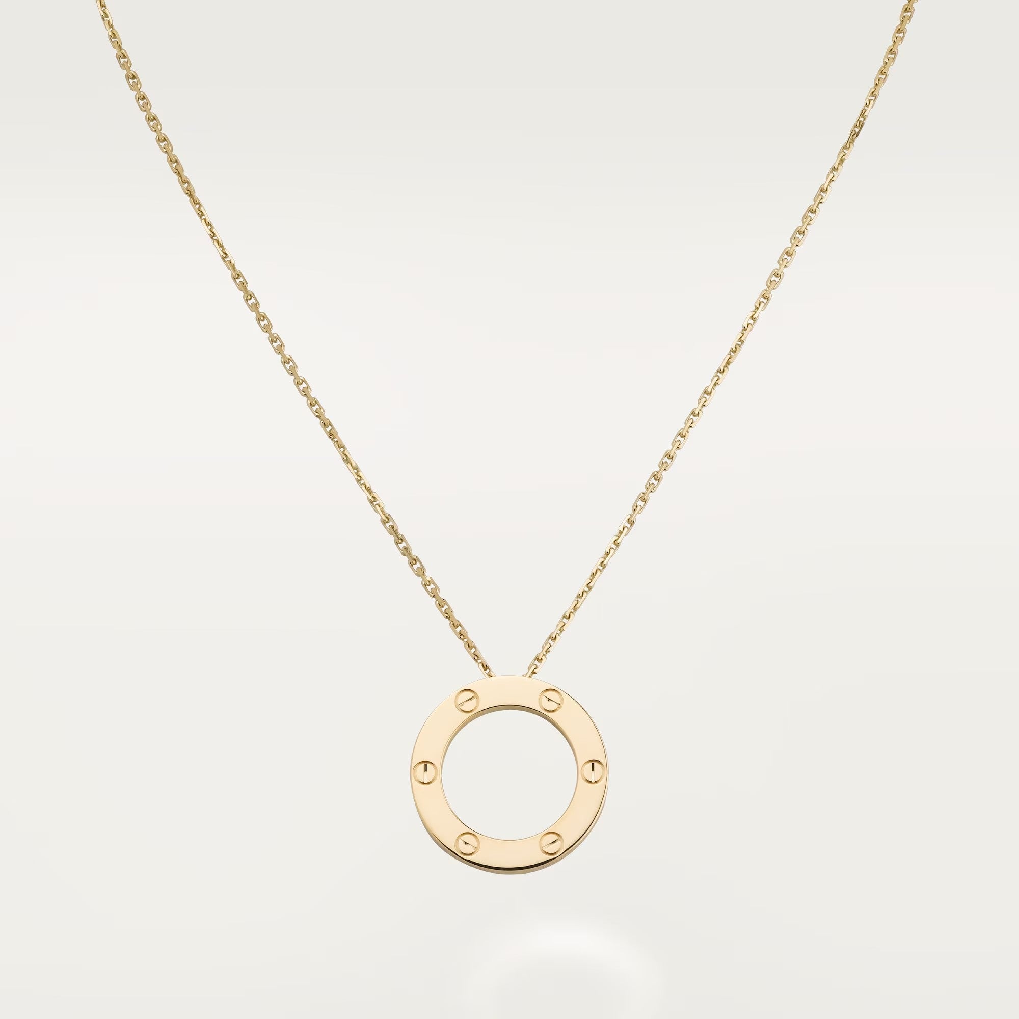 [LUXE JEWELRY] LOVE NECKLACE 16MM