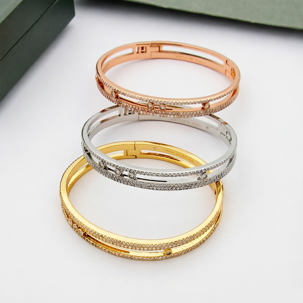 [Luxe Jewellery] Move Romane pavé bangle