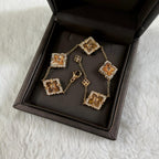 [LUXE JEWELRY] OPERA 5 MOTIFS TULLE ENAMEL BRACELET