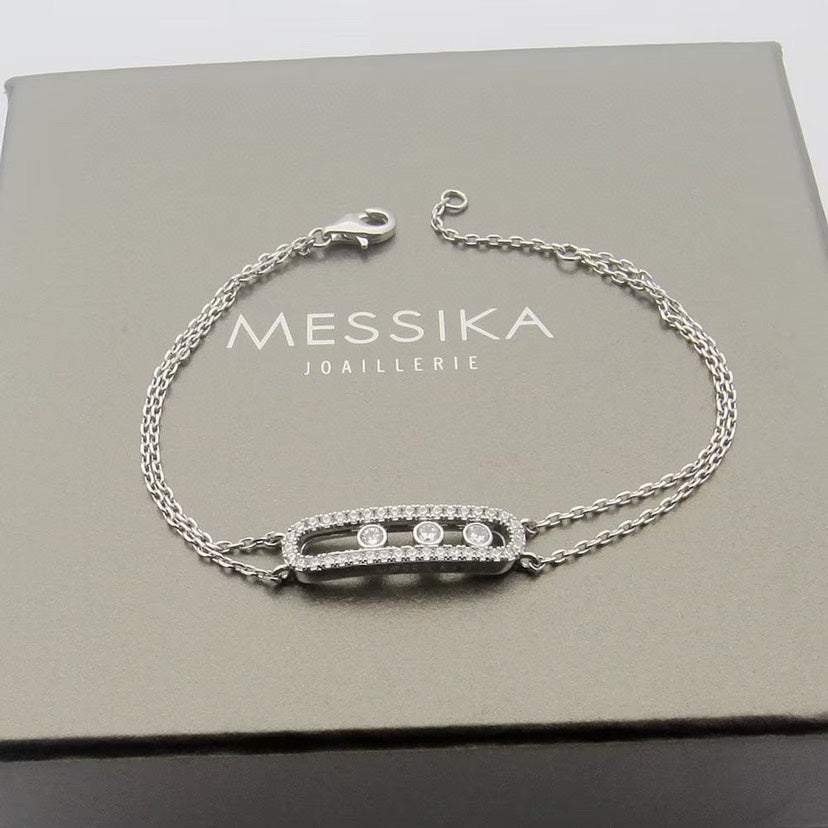 [Luxe Jewellery]  Move Classique pavé bracelet
