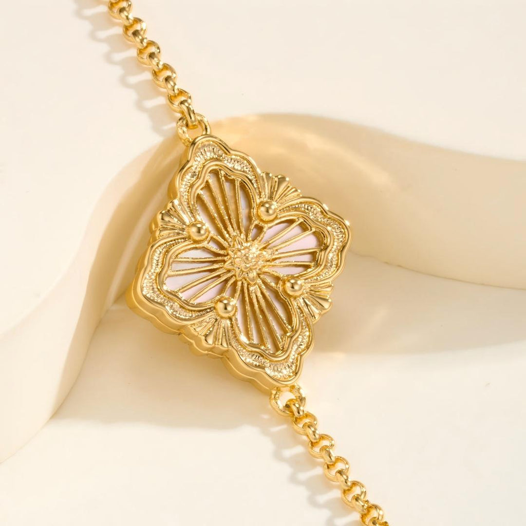 [LUXE JEWELRY] OPERA TULLE ENAMEL BRACELET