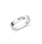 [LUXE JEWELRY]ALLIANCE LIENS VIDENCE DIAMOND 4MM RING