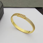 [LUXE JEWELRY]Move Noa Full Pavé Diamond Bangle Bracelet