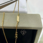[LUXE JEWELRY]Flowerlace pendant Necklace 5 stones