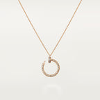 [LUXE JEWELRY] JUSTE NECKLACE FULL DIAMOND