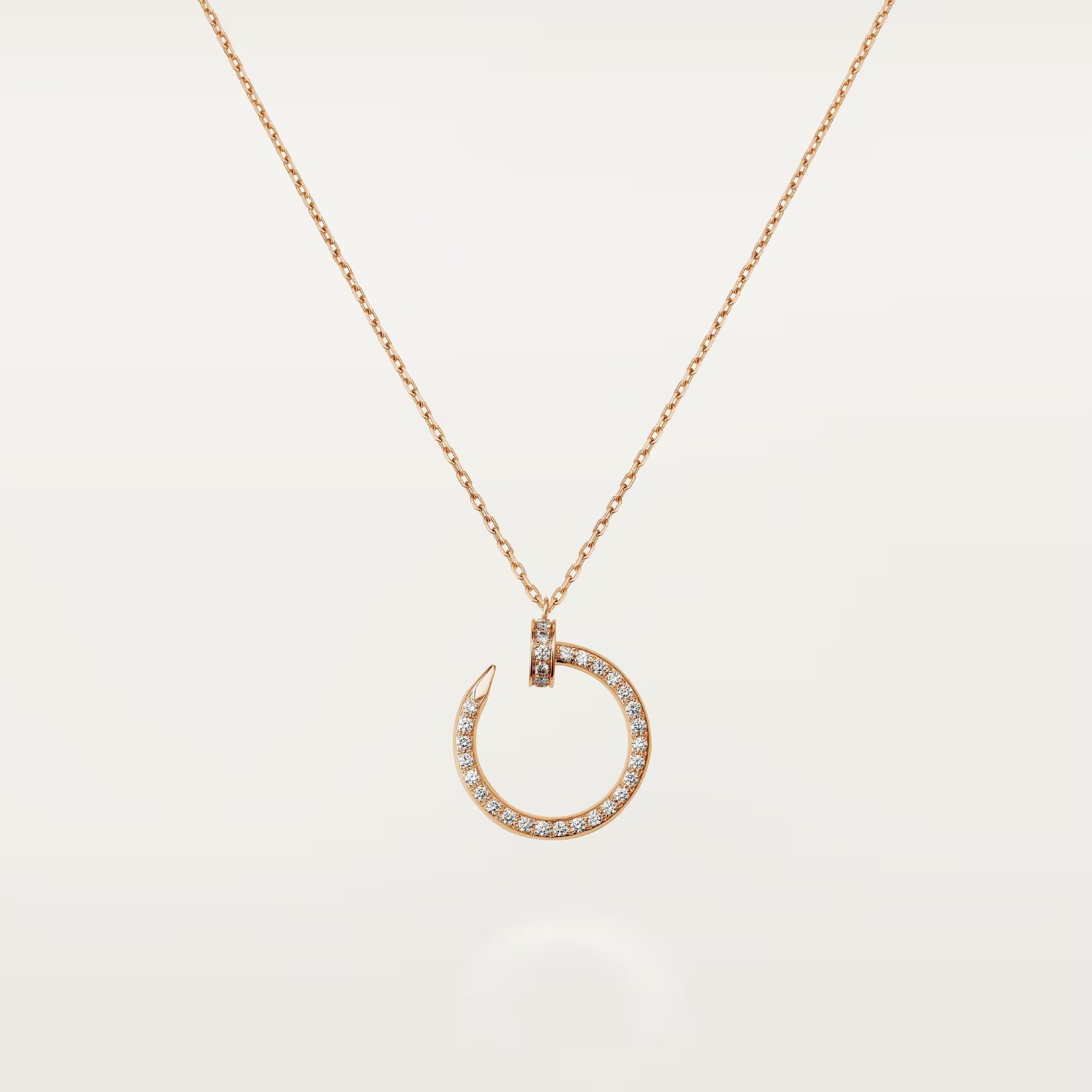 [LUXE JEWELRY] JUSTE NECKLACE FULL DIAMOND