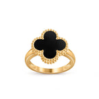 [LUXE JEWELRY]CLOVER RING GOLD COLLECTION