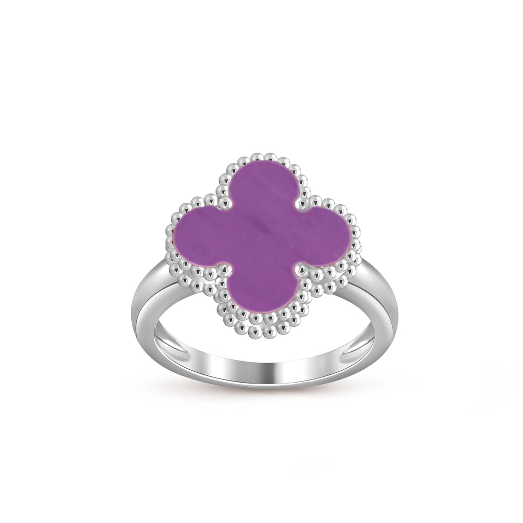 [LUXE JEWELRY]CLOVER SILVER RING COLLECTION